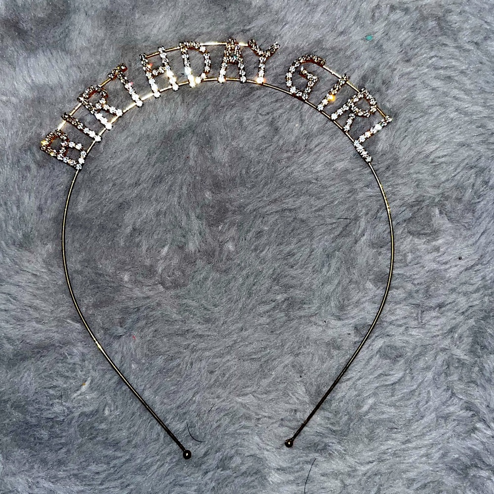 birthday girl headband